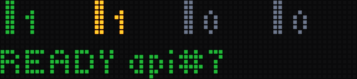 GitHub PRs on the BUSY Bar display